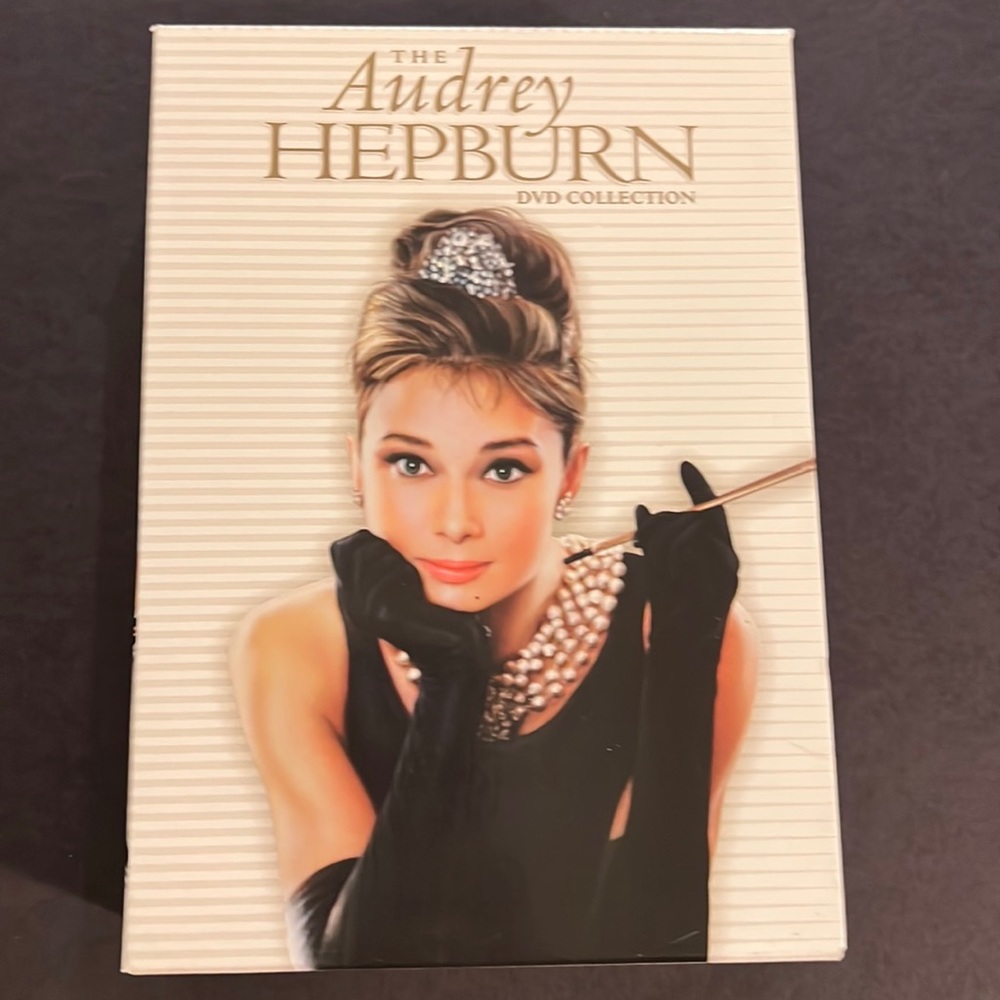 3 for $15. Audrey Hepburn DVD collection.